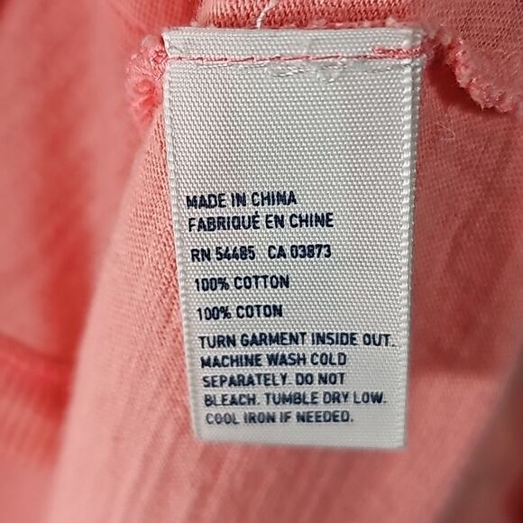 Sweater by American Eagle Outfitters V- neck Button Front Orange Size Medium - Picture 4 of 5